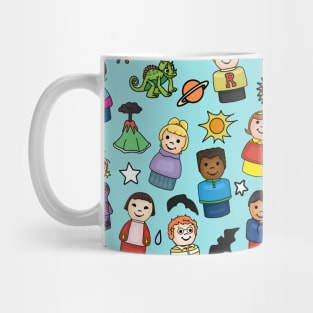 Little Magic School Bus Class Photo Mug